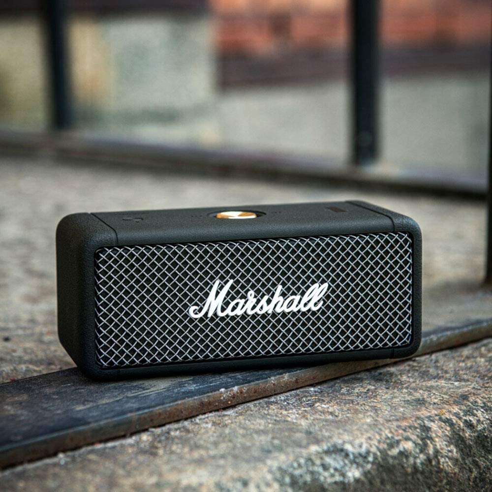 Buy Marshall Emberton Portable Bluetooth Speaker Black Instok Kenya