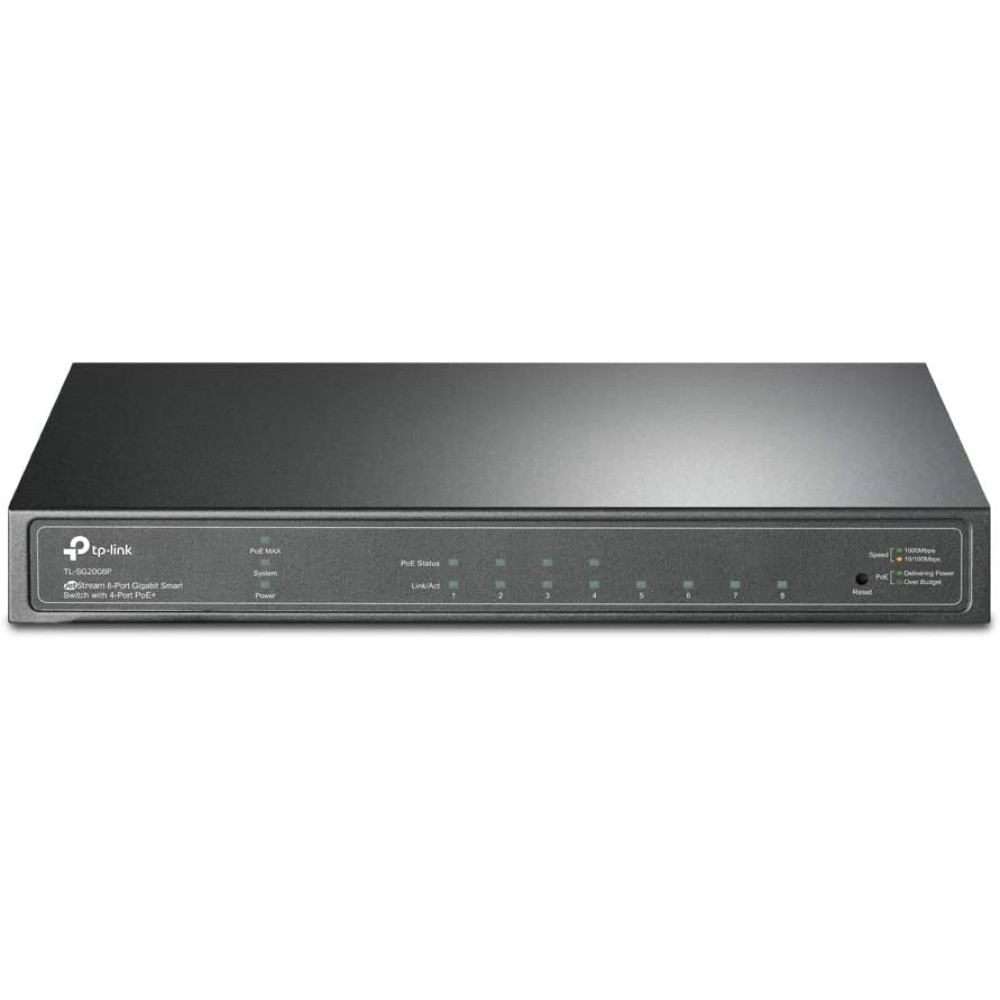 Buy TP Link TL SG2008P JetStream 8 Port Gigabit Smart Switch With 4