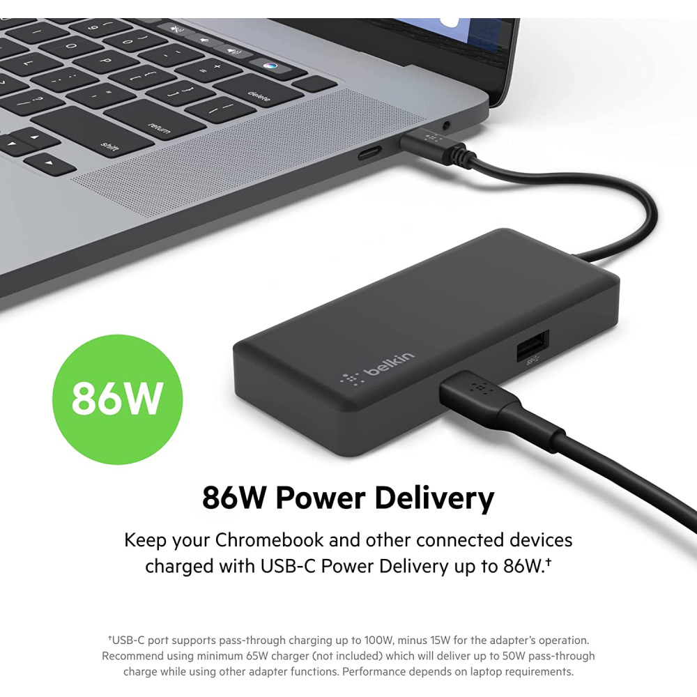 Buy Belkin Connect Usb C In Multiport Hub Adapter Instok Kenya