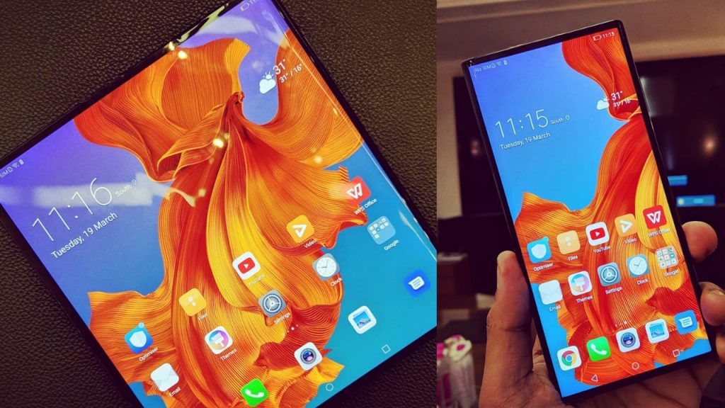 huawei mate x foldable phone