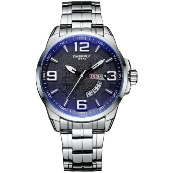 EYKI Exclusive Stainless Steel Blue Tone Watch