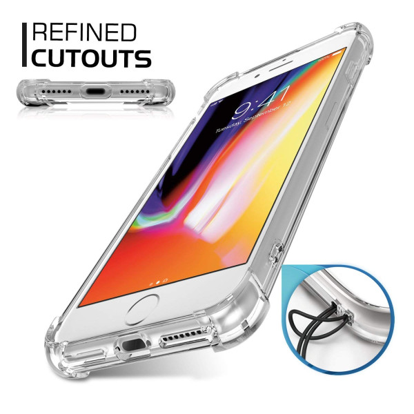 iPhone X Crystal Clear Shockproof Case 