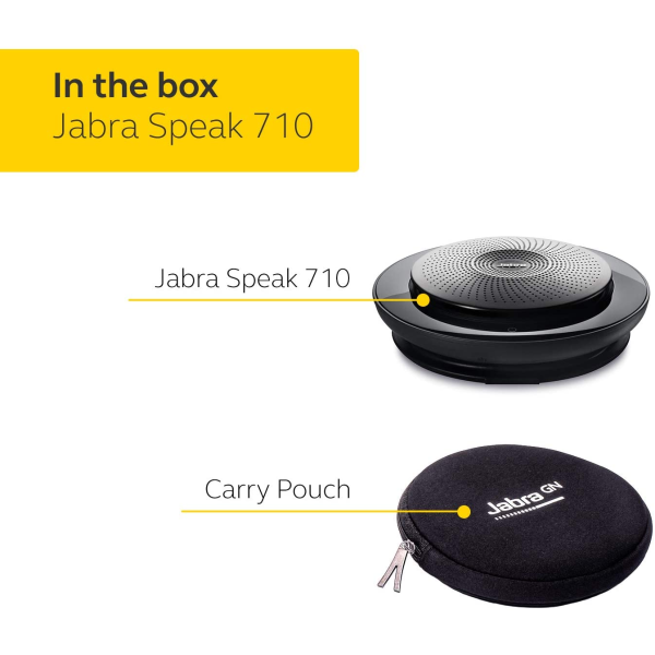 Jabra Speak 710 Portable UC Conference Speakerphone