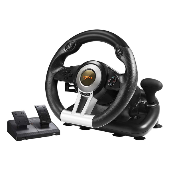 PXN V3II Racing Steering Wheel with Pedals for Playstation & Xbox