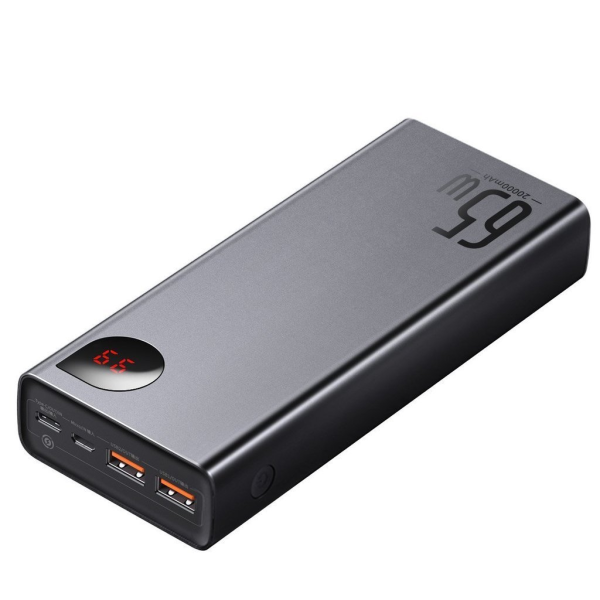 Baseus Adaman Metal 20000mAh 65W PowerBank , PD, QC 3.0, 2xUSB + 2xUSB-C