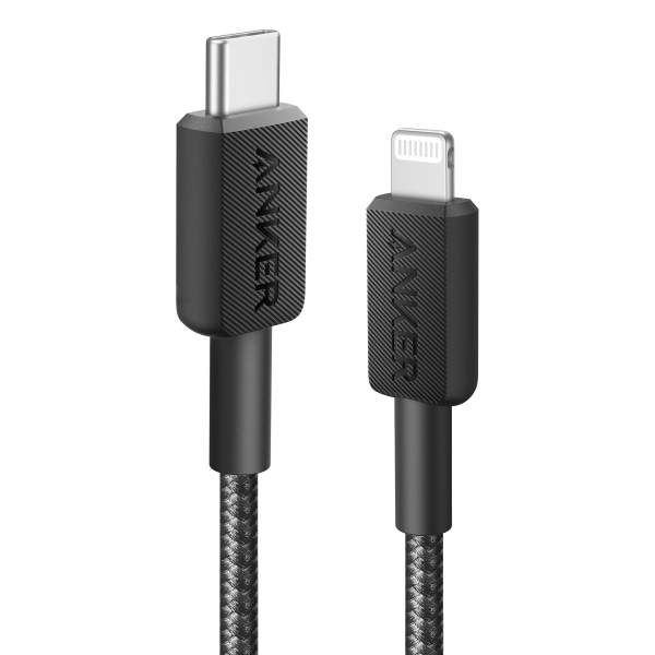 Anker 322 USB-C to Lightning Cable Braided (0.9m/3ft) 