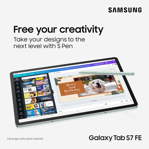 Samsung Galaxy Tab S7 FE S Pen Black