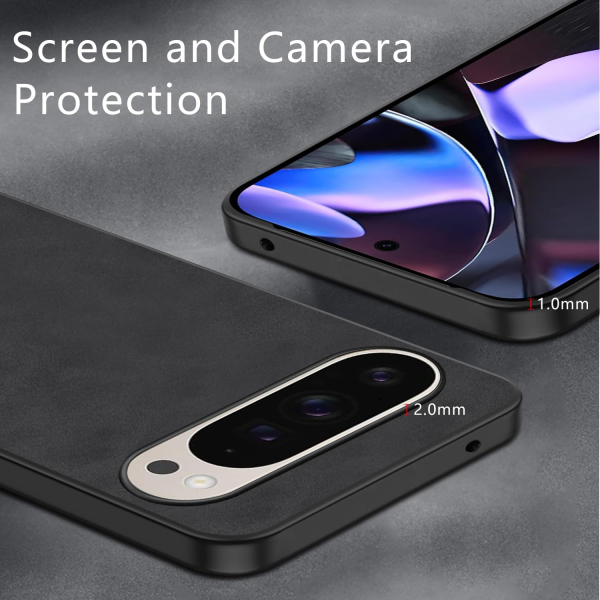 Google Pixel 9 Pro XL PU Leather Protective Case