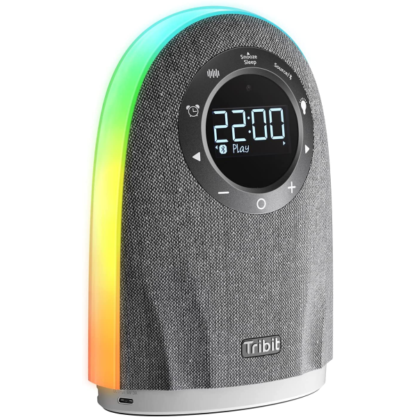 Tribit Home 25W Bluetooth Speaker with LCD Time Display & Alarm