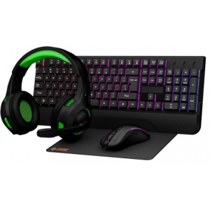 Porodo PDX213-BK 4 In 1 Gaming Starter Kit