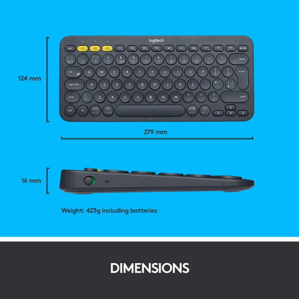 Logitech K380 Wireless Multi-Device Keyboard