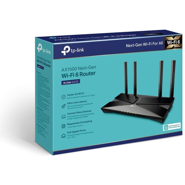 TP-Link Archer AX10 AX1500 Wireless Router