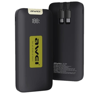 Awei P166K Power Bank 10000mAh 22.5W