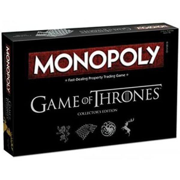 Monopoly "game Of Thrones" Deluxe Monopoly Board Game 