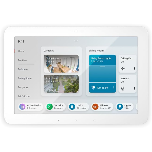 Amazon Echo Hub Smart Home Control Panel with Alexa