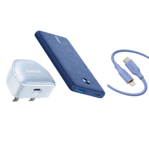 Anker iPhone Starter Pack ( Charger + Cable + Power Bank )