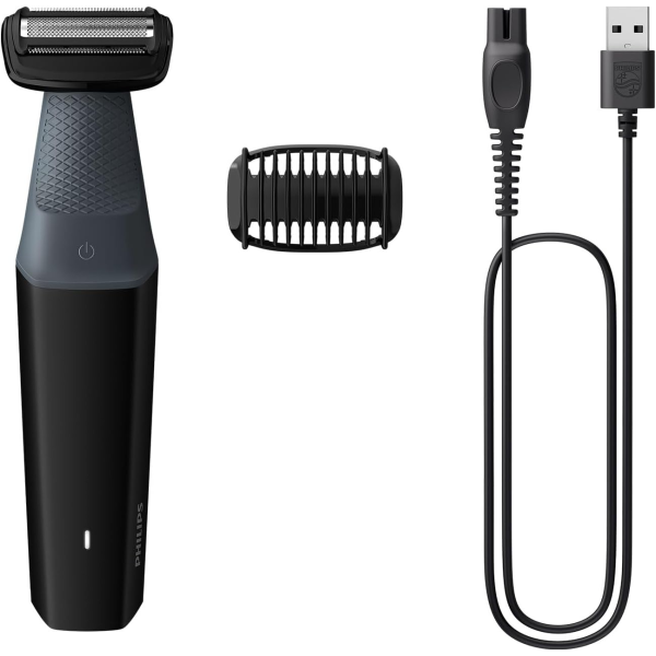 Philips Series 3000 Showerproof Body Groomer with Skin Comfort System 