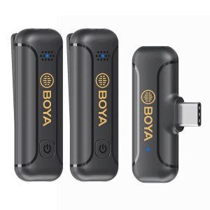 BOYA BY-WM3T2-U2 Dual-Channel Wireless Microphone for Android