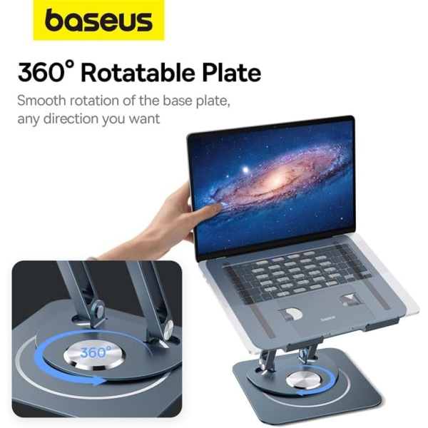 Baseus UltraStable Pro Series Foldable Rotating Lift Laptop Stand