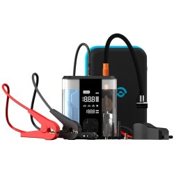 Powerology 8800mAh Jump Starter & Air Compressor 