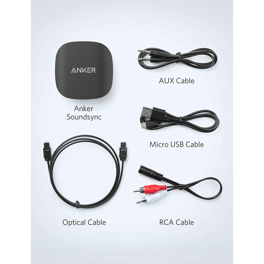 Buy Anker Soundsync A3341 Bluetooth 2-in-1 Transmitter and Receiver ...