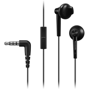 Panasonic RP-TCM55 In-Ear Headphones, Black 