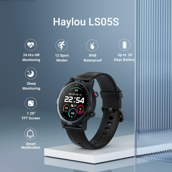 Haylou RT LS05S Smart Watch Stainless Steel