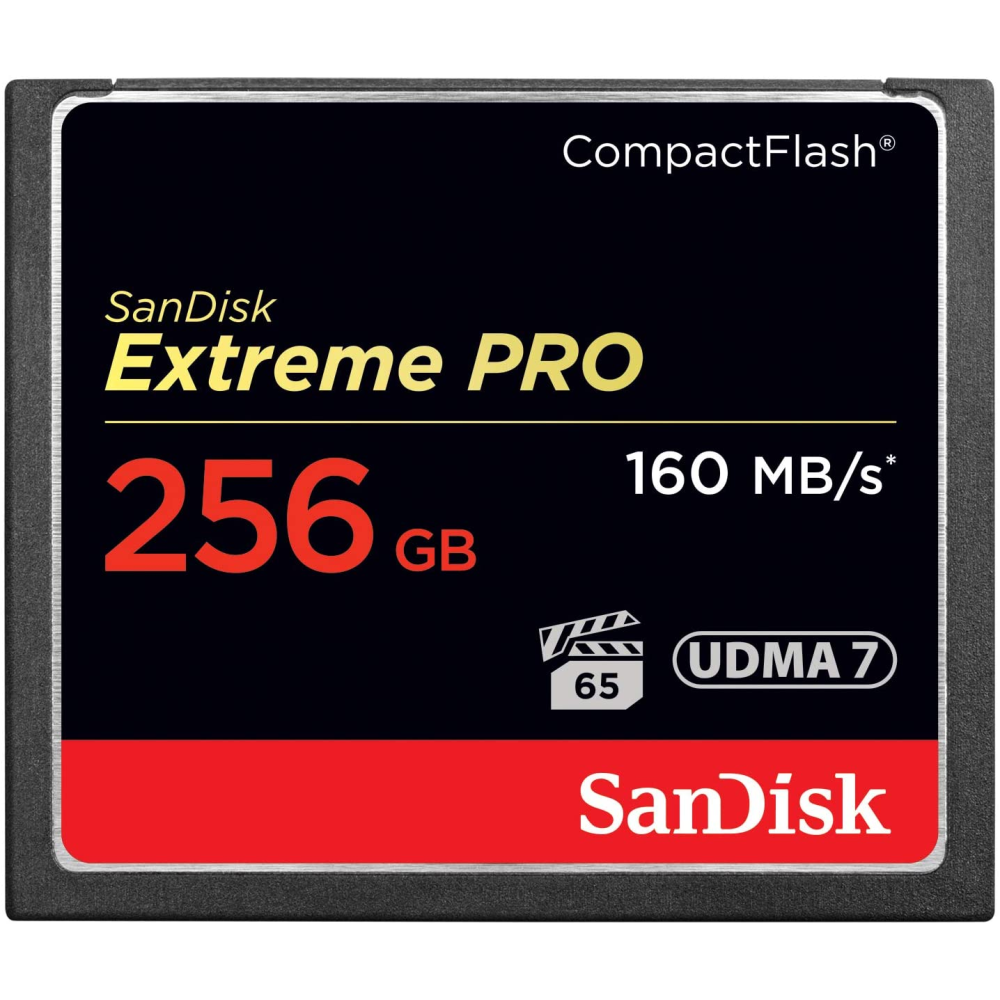 Buy SanDisk Extreme Pro 256 GB 160 MB/s CompactFlash Memory Card ...