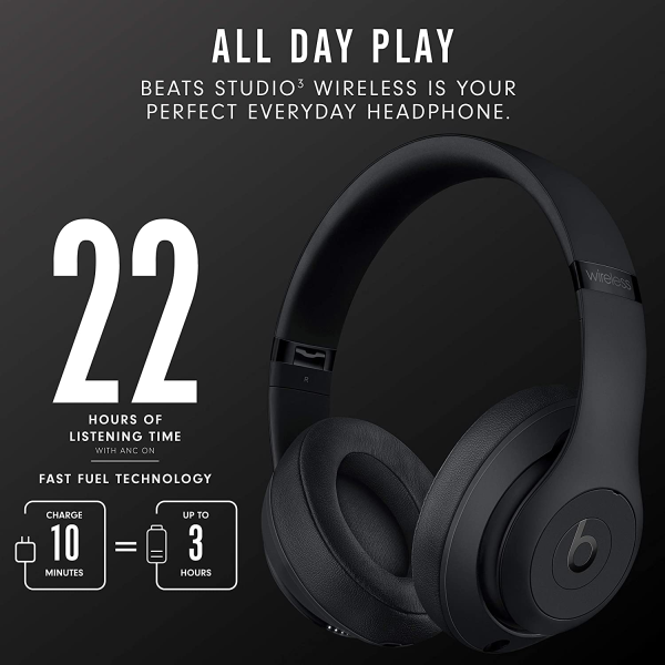 Beats Studio3 Wireless Noise Cancelling Over-Ear Headphones 