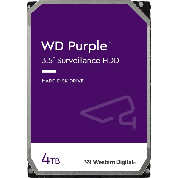 WD Purple 4TB Internal Surveillance Hard Drive 