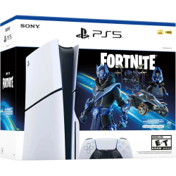 Sony PlayStation 5 Slim Console - Fortnite Cobalt Star Bundle