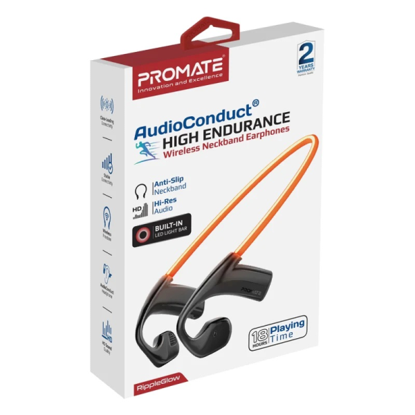 Promate RippleGlow Open-Ear Wireless Earphones