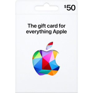 Apple Gift Card $50 Dollars USA