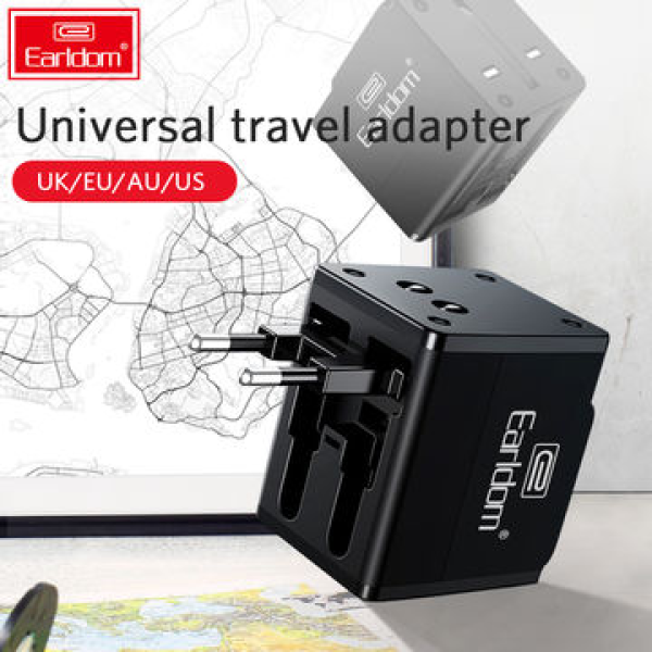 Earldom ES-LC10 Global Universal Charger with Dual USB ports