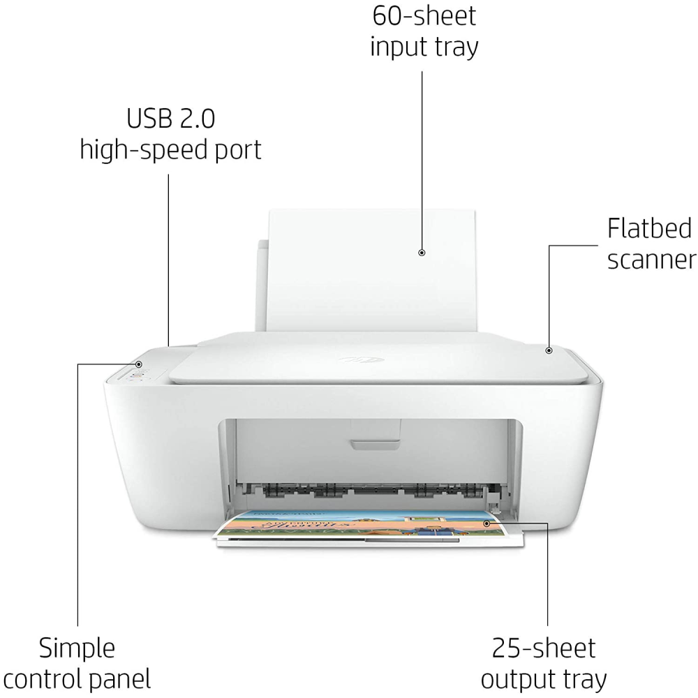 Как печатать на принтере hp deskjet 2320