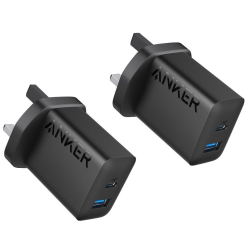Anker 20W Wall Charger 2 Ports - 2 Pack