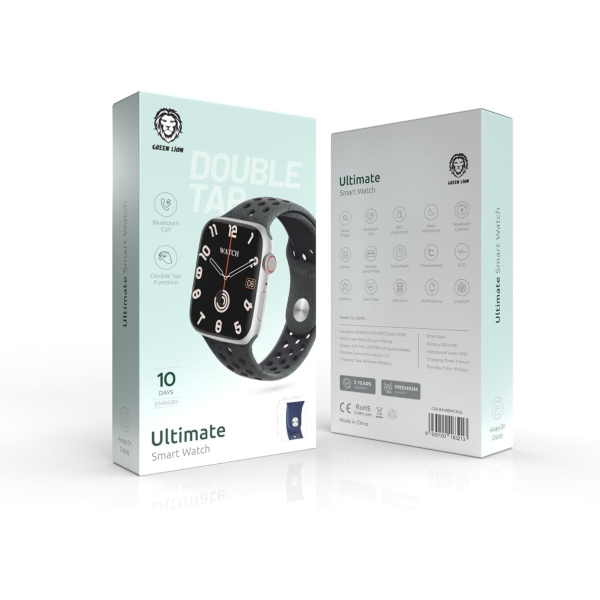 Green Lion Ultimate Smart Watch 45mm - Silver