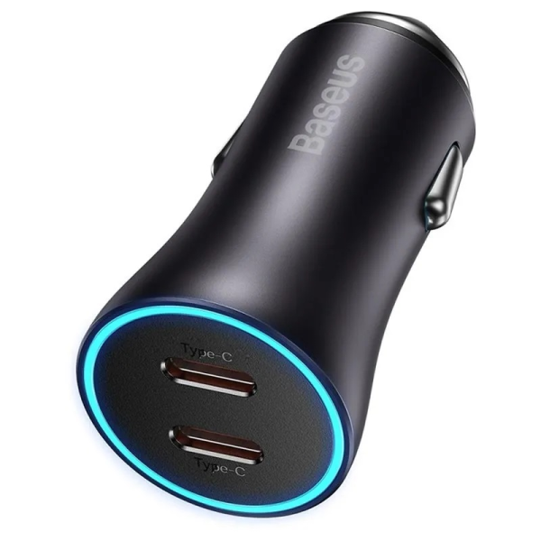 Baseus Golden Contactor Pro Dual Fast Car Charger - 40W