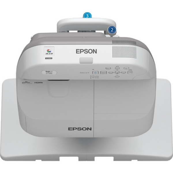 Epson BrightLink 575Wi 2700-Lumen WXGA Ultra-Short Throw 3LCD Projector