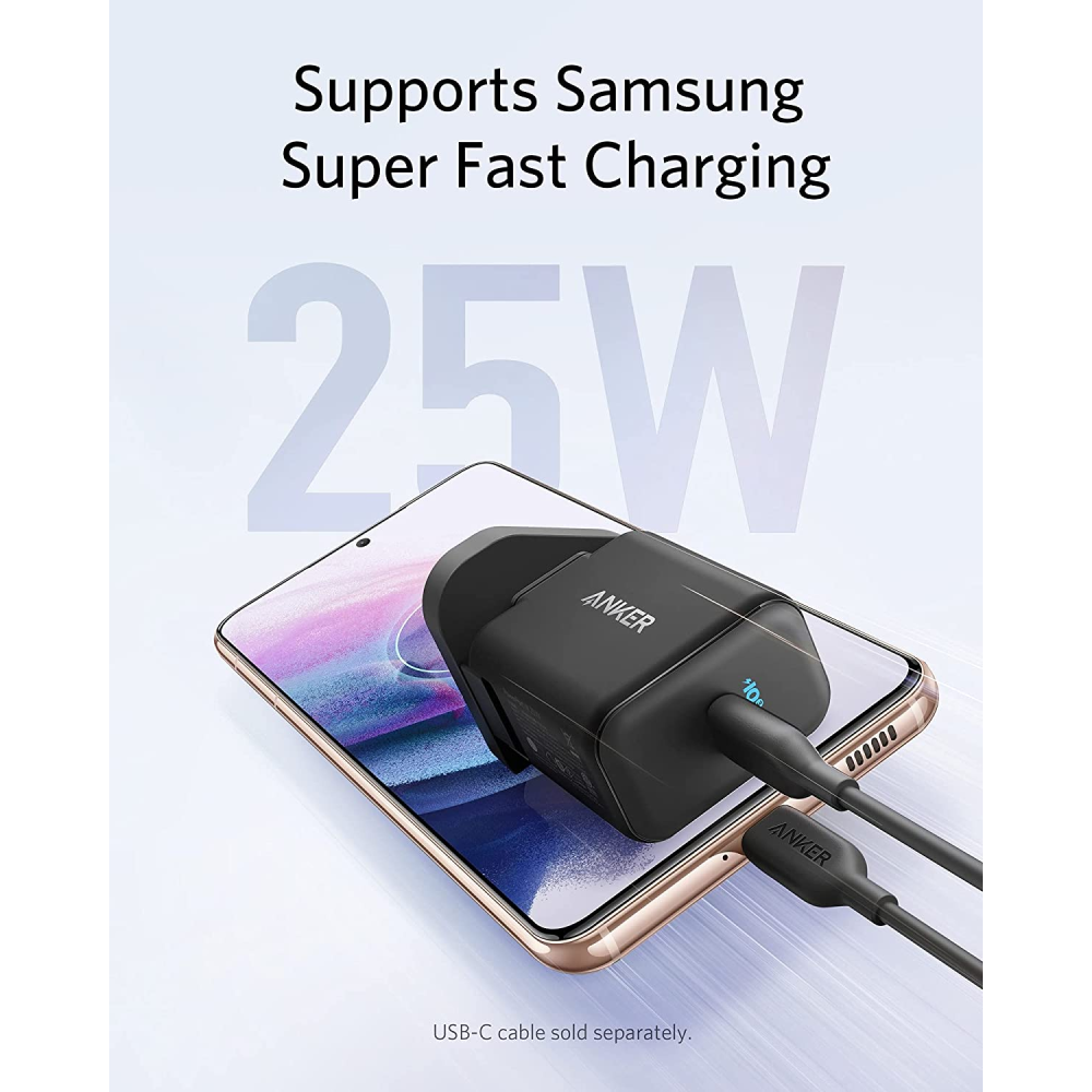 Buy Anker PowerPort III 25W Pod USB C Charger for Samsung | Instok Kenya