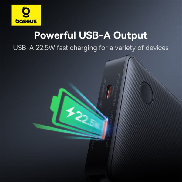 Baseus Airpow Lite Power Bank 10000mAh 22.5W Dual-Cable