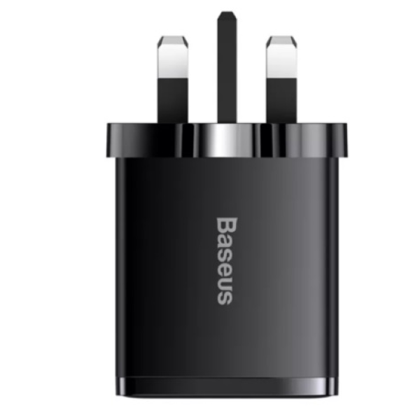 Baseus Compact Fast Charger 2U+C 30W - UK Plug