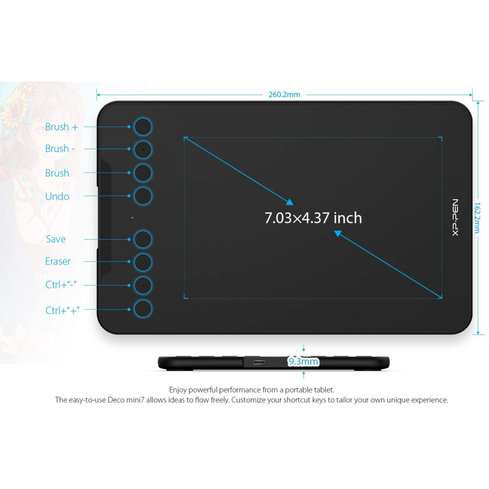 Buy XP-PEN Deco mini7 7