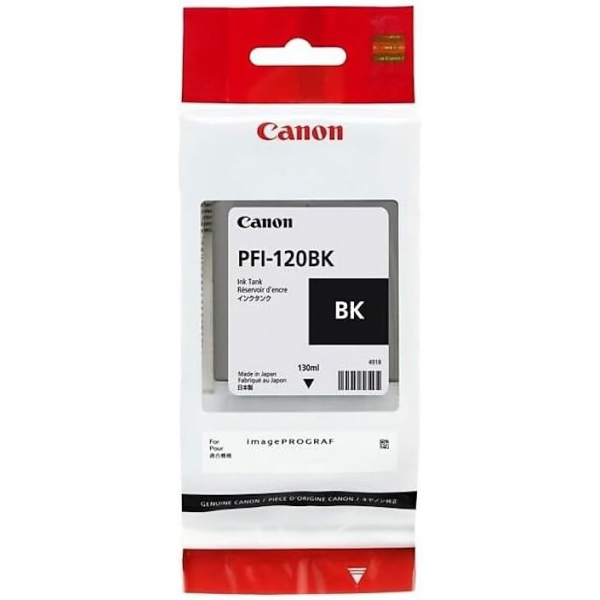 Canon PFI-120BK Matte Black Ink Tank (130 ml)