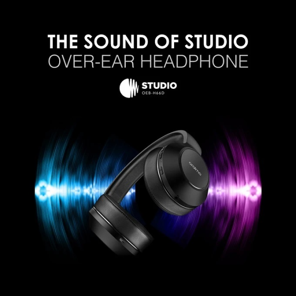 oraimo Studio Sound Over-Ear Wireless Bluetooth Headphones with Mic 