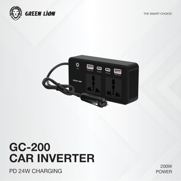 Green Lion GC-200 Car Inverter 200W