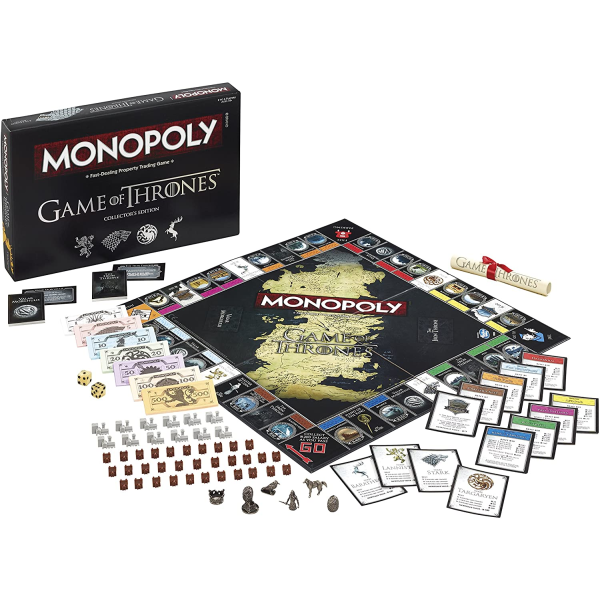 Monopoly "game Of Thrones" Deluxe Monopoly Board Game 