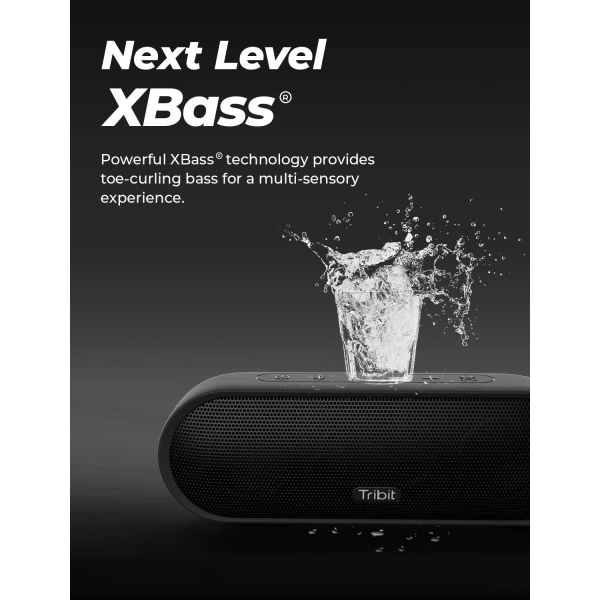 Tribit MaxSound Plus 24W Portable Bluetooth Speaker