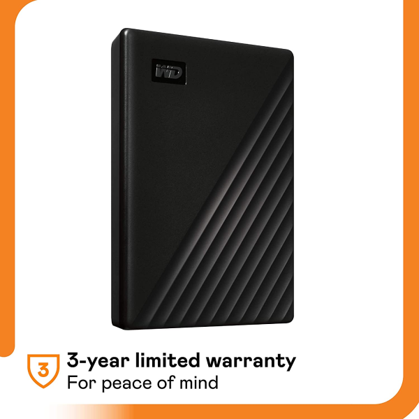 WD My Passport 4TB Portable External Hard Drive