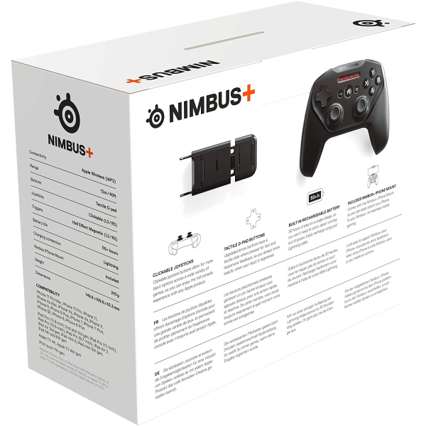 Steelseries Nimbus +  Wireless Controller for Apple TV & iOS Devices